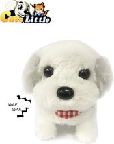 Schattig speelgoed hondje blaft en loopt - Cute Little Puppy - 18cm (inclusief batterijen)