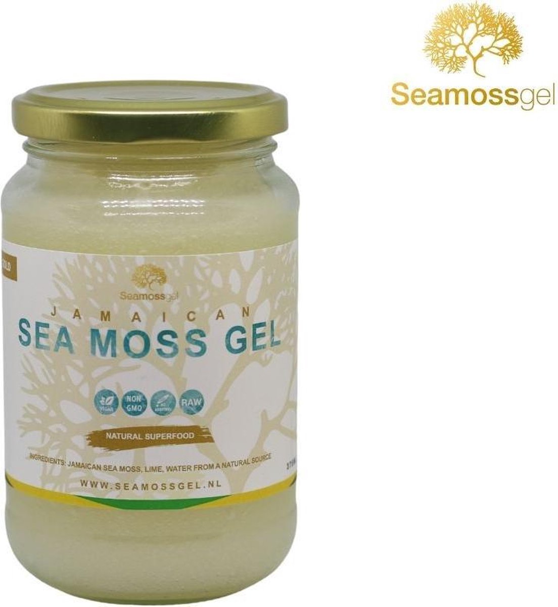 Jamaicaanse sea moss gel Gold Seamoss