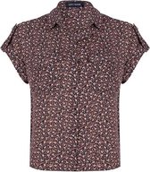 Lofty Manner Blouse Top Cicely Mm19 1 Green Black Dames Maat - XS