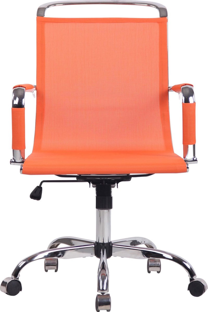 Bureaustoel - Mesh - Comfortabel - Oranje