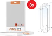Phreeze iPhone SE (2020) Screen Protector - Apple iPhone SE (2020) Screenprotector Glas - 3 stuks | Screenprotector iPhone SE (2020)| Tempered Glass iPhone SE (2020)