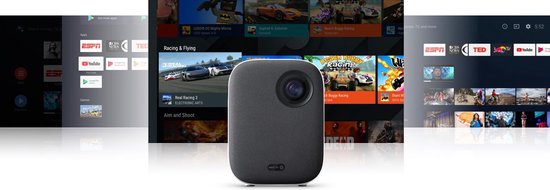 Xiaomi Mi Smart - Full HD Smart Mini Beamer - Android TV 9.0 - Ingebouwde Chromecast - HDMI-USB - Xiaomi