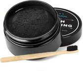 Natural Teeth Whitening - Activated organic Charcoal 30g/ Tanden bleken /100% natuurlijk Poeder /