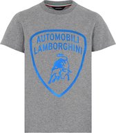 T-shirt Automobili Lamborghini grijs - maat 11-12Y(146/152)