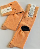 Happy socks "Hysteria" knie kousen met aan bovenzijde voorzien van pailletten, maat 39 - 41