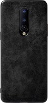 OnePlus 8 Alcantara Case 2020 - Zwart