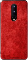 OnePlus 8 Alcantara Case 2020 - Rood