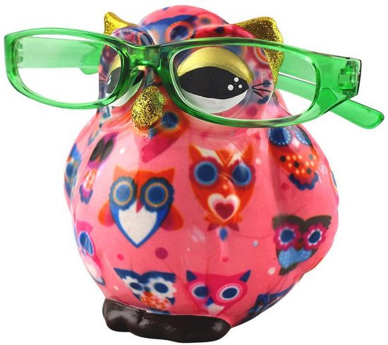 Pomme pidou Uil Olive | Brilhouder | Small | Mystic Owls Pixiepink
