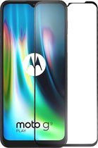 Motorola G9 Play Screenprotector - Beschermglas Motorola G9 Play Screen Protector Glas - Full cover - 1 stuk