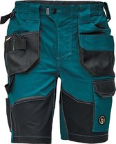 Cerva Dayboro short / korte werkbroek petrol blauw maat 56