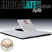 Impala CoolTouch SPLITtopper | MatrasTop Latex 6cm | Natuurrubber matrastopper | Veerkrachtig en ventilerend zuiver Latex topper 180x220cm