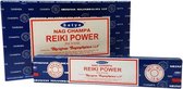 Wierook Satya Nag Champa Reiki Power - 12 doosjes van 15 gram