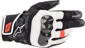 Alpinestars SMX Z Drystar Black White Red Fluo Gloves M - Maat M - Handschoen
