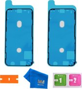 MMOBIEL 2X Waterdichte Stickers voor LCD Frame voor iPhone 12 Mini - 5.4 inch Zwart