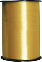 Krullint Goud 015 - 10mm breedte – 250 mtr lengte