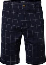 Petrol Industries - Heren Checked chino - Donker blauw - Maat S