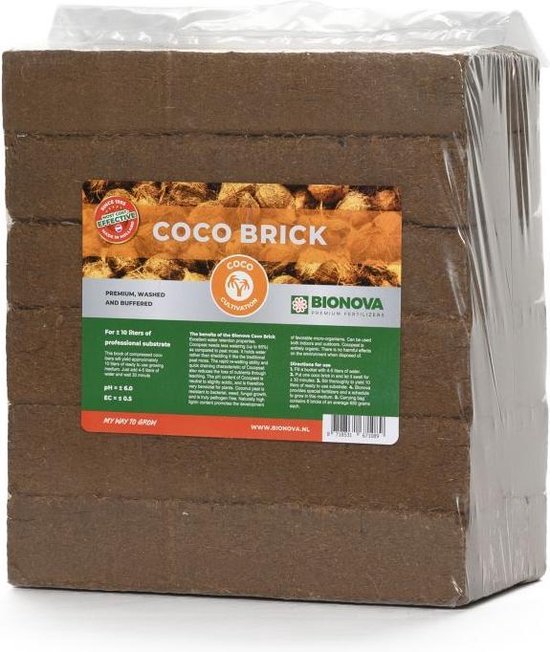 Bionova Cocobrick - Coconut Coir