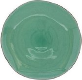 Sharon by Ter Steege Urban Sea Green - Dinerbord - Turquoise - 6 stuks - Ø 28 cm - Porselein