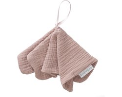 Cottonbaby speendoekje soft - oudroze - baby
