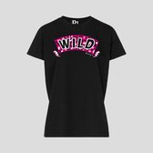t-shirt Pink Wild Black van Pinned by K