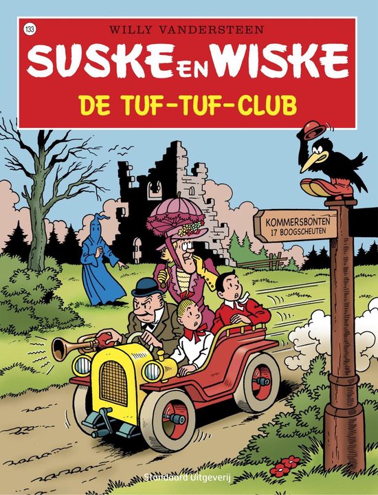 Suske en Wiske 133 - De tuf tuf club - cover
