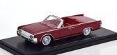 Lincoln Continental 53A Convertible 1961 Donkerrood 1-43 Neo Scale Models ( resin )