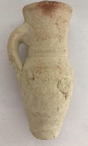 Terracotta kruikjes 1 oor decoratie steen 12 stuks per verpakking