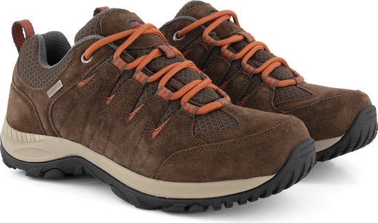 Travelin'Nyborg - Chaussures de randonnée pour femmes - Imperméables et respirantes - Cuir marron - Taille 39