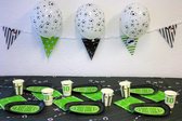 Voetbal Versiering voor Verjaardag met Voetbal Feestdecoratie | Feestpakket 12 kinderen | Kinderfeestje
