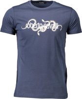 Roberto Cavalli T-shirt Blauw XL Heren