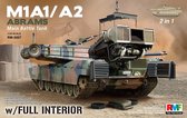 Ryefieldmodel - 1/35 M1a1/ A2 Abrams W/full Interior 2 In 1 - RFM5007