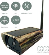 Comfort Company Wildcamera met Nachtzicht - Zonnepaneel - Full HD - Buiten camera met live wifi functie