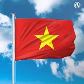 Vlag Vietnam 150x225cm - Spunpoly