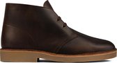 Clarks Desert Boot 2 Beeswax Gevet Leer Bruin Verwisselbaar Voetbed