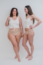 Absorberend ondergoed-Dames-Lage taille-beige-Maat Medium