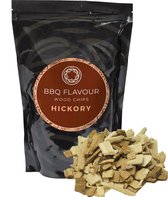 BBQ Flavour | Rookhout Hickory | Smoke wood Hickory | Hickoryhout | BBQ Rookhout chips | Kamado | Tafelgrill | Gas BBQ