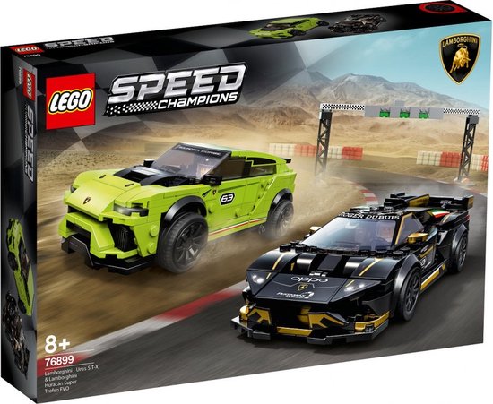 LEGO Speed Champions 76899 Lamborghini Urus ST-X & Huracán Super | bol.