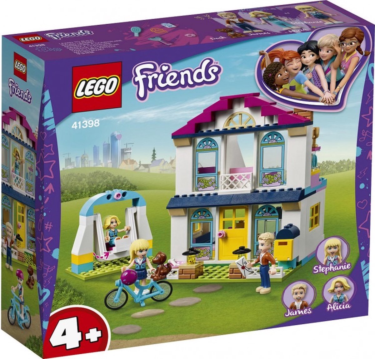 LEGO Friends 4+ Stephanie’s Huis – 41398