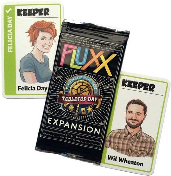 Afbeelding van het spel Fluxx Tabletop Day Expansion