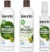 Inecto Avocado Shampoo, Conditioner en Hair Oil