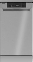 Sharp QWNS1CF49ESEU - vrijstaande vaatwasser - 45cm - Zilver