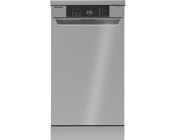 Sharp QWNS1CF49ESEU - vrijstaande vaatwasser - 45cm - Zilver