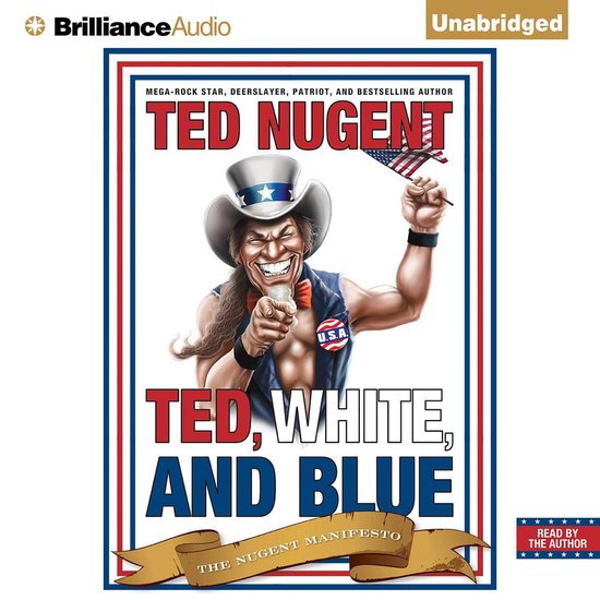 Ted, White, and Blue - cover