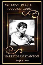 Harry Dean Stanton Creative Relief Coloring Book