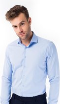 Overhemd Heren Tijdloos Lichtblauw - 40