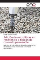 Adición de microfibras en resistencia a flexión de concreto permeable