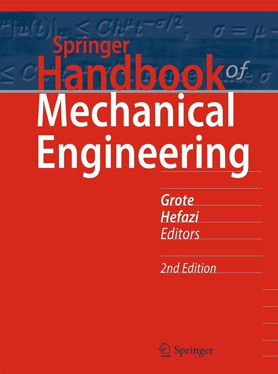 Engineering (R0) - Springer Handbook of Mechanical Engineeri ... - cover