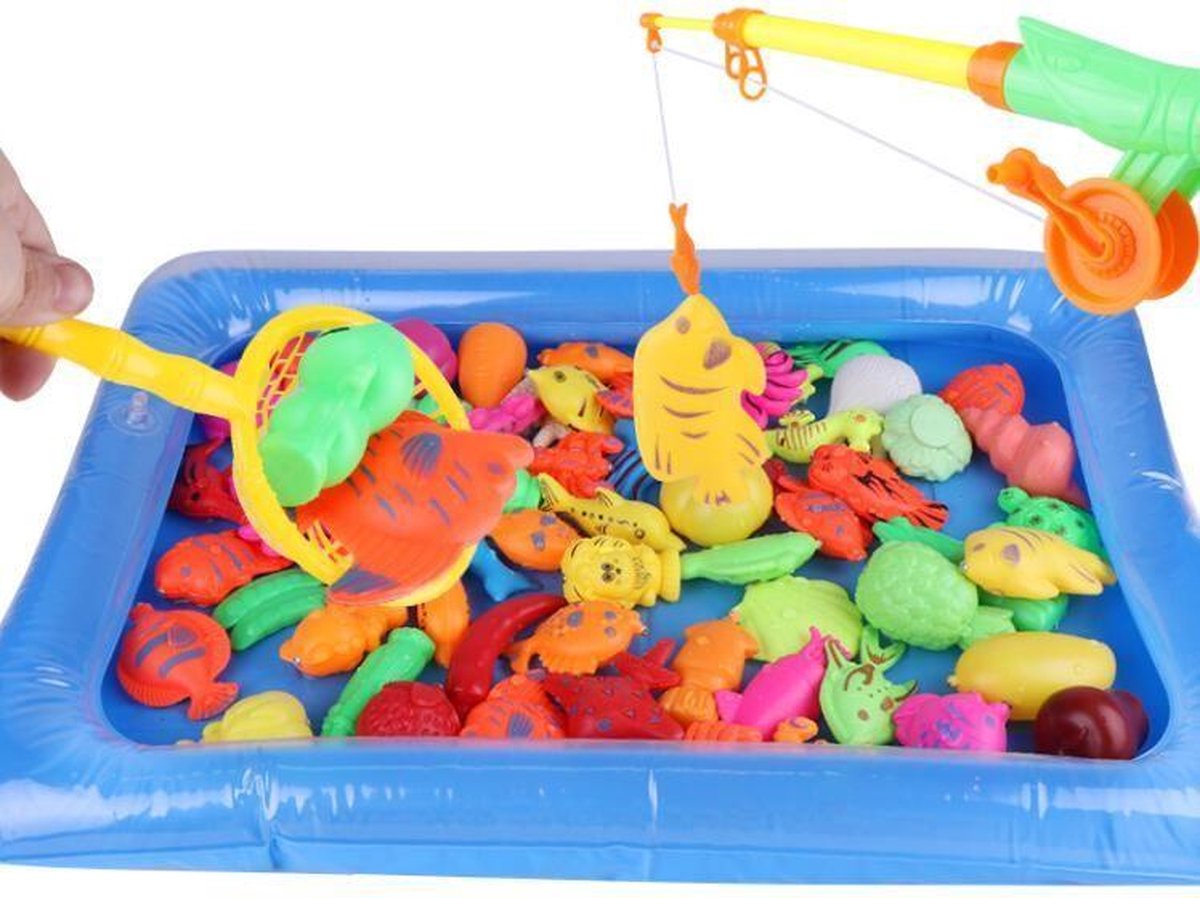 Vis spel voor kinderen 50 stuks erg leuk vermaak inclusief