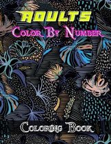 Adults Color By Number Coloring Book