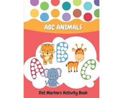 Dot Markers Activity Book ABC Animals
